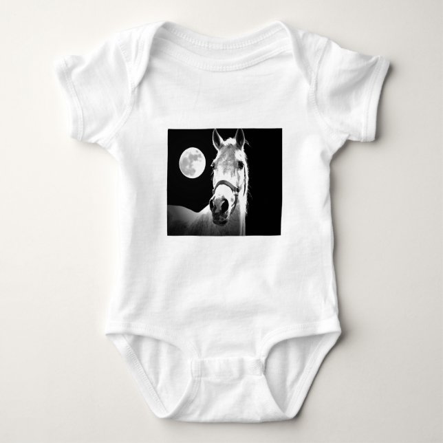 T-shirt Cavalo e Lua (Frente)