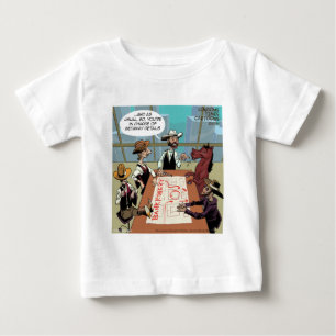 T-shirt Cavalo Engraçado Ladrão de Banco