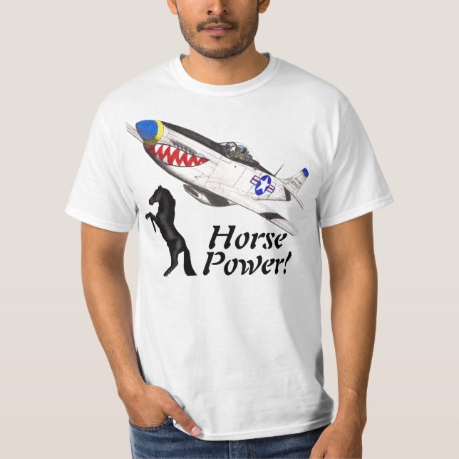T-shirt Cavalo-força! (Frente)