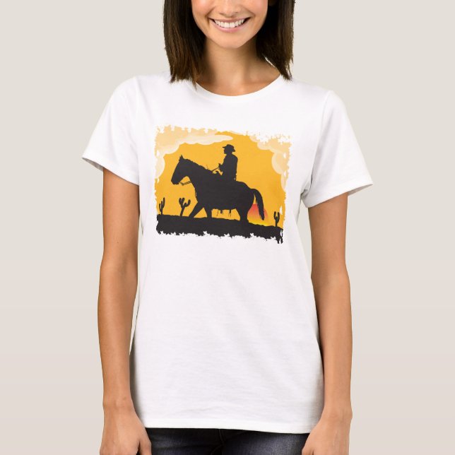 T-shirt Cavalo Sol (Frente)
