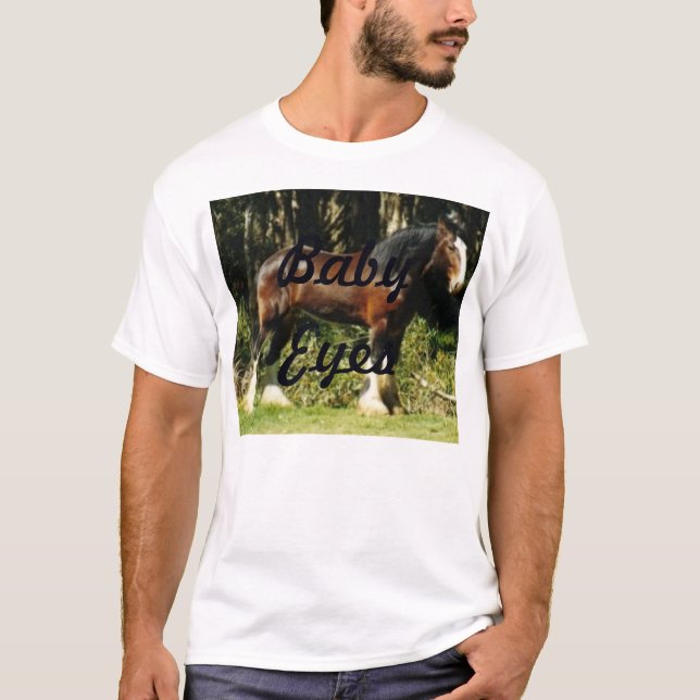 T-shirt Cavalos ideais (Frente)