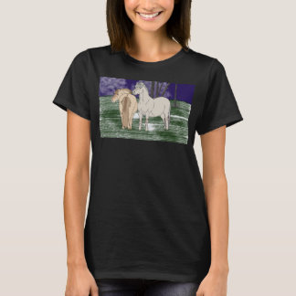 T-shirt Cavalos noruegueses do fiorde