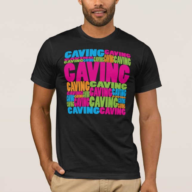 T-shirt Cavamento colorido (Frente)