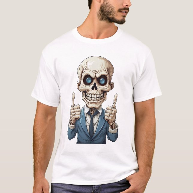 T-Shirt Caveira (Frente)