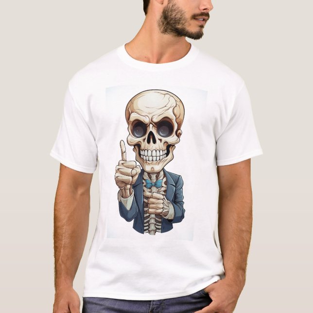 T-Shirt Caveira (Frente)