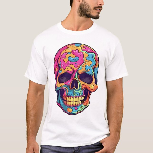 T-Shirt Caveira (Frente)