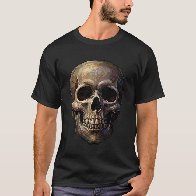 T-Shirt Caveira (Frente)