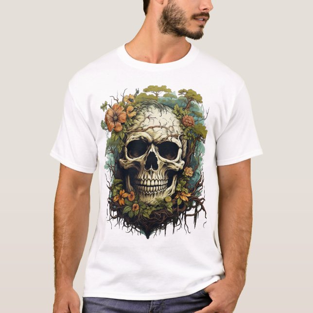 T-Shirt Caveira (Frente)