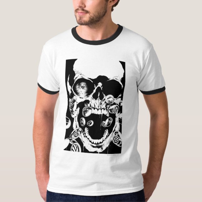T-shirt Caveira e Anéis (Frente)