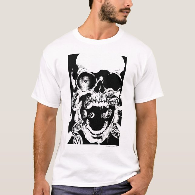 T-shirt Caveira e Anéis (Frente)