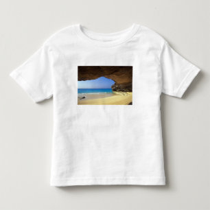 T-shirt Caverna na Baía Francesa, Ilha de San Salvador,