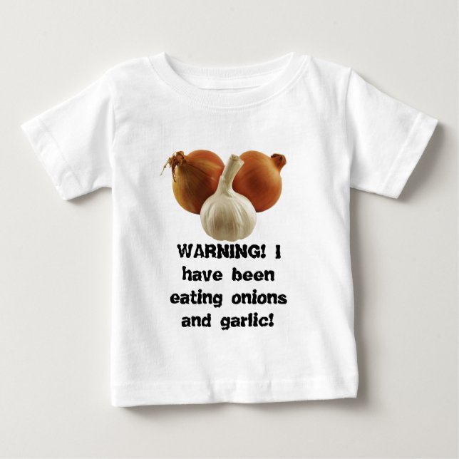 T-shirt Cebolas e alho (Frente)