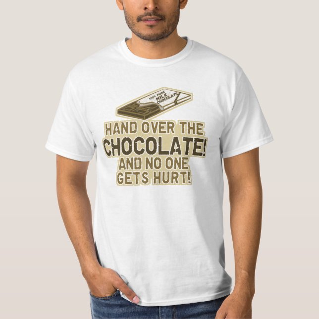 T-shirt Ceda o chocolate (Frente)