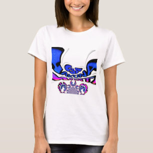 T-shirt Celebração dos EUA: Víbias Dinâmicas de Arte de Te