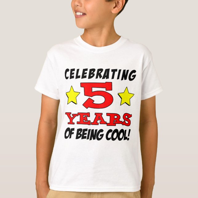 T-shirt Celebrando 5 Anos De Legal (Frente)