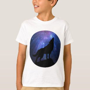 T-shirt Celestial Wolf