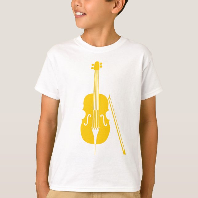 T-shirt Cello - Amber (Frente)