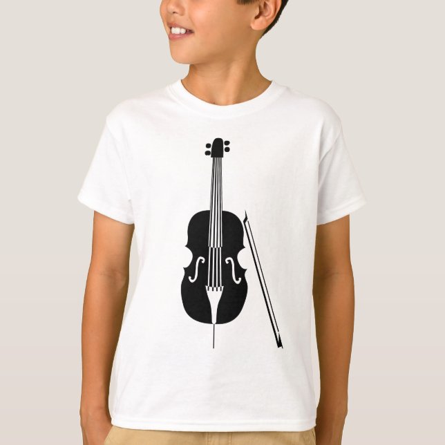 T-shirt Cello - Preto (Frente)