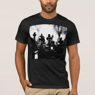 T-shirt Cemitério gótico assustador