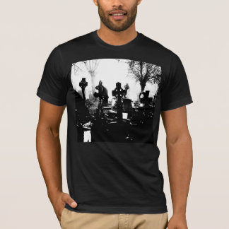 T-shirt Cemitério Gótico Assustador