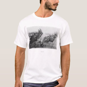 T-shirt Cena da ceifeira de liga