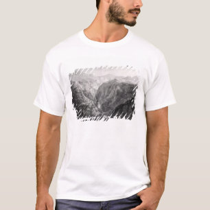 T-shirt Cena da pensão na ponte do diabo com a queda