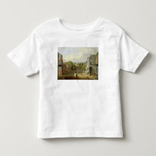 T-shirt Cena da rua em Chorley, Lancashire, com uma vista