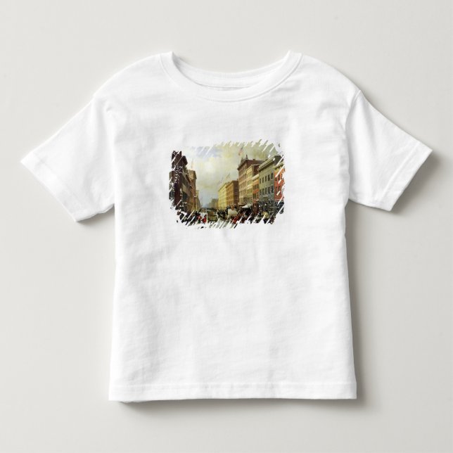 T-shirt Cena da rua em New York (Frente)