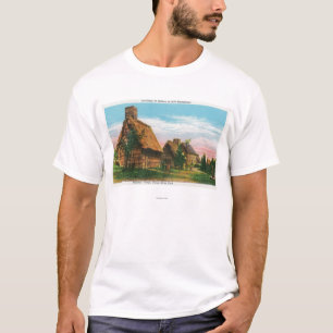 T-shirt Cena da vila dos pioneiros no parque do rio da