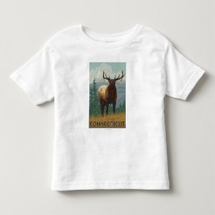 T-shirt Cena de ConnecticutElk