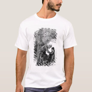 T-shirt Cena "do Rime do navegador antigo",