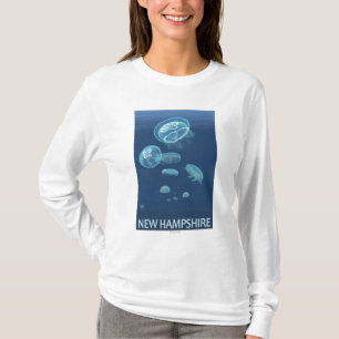 T-shirt Cena nova de HampshireJellyfish