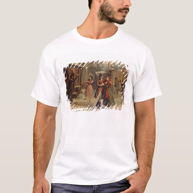T-shirt Cenário para a cena com Mimi e Rodolfo (Frente)