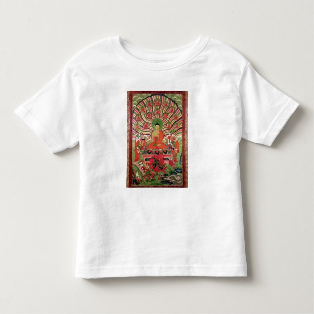 T-shirt Cenas da vida de Buddha (Frente)
