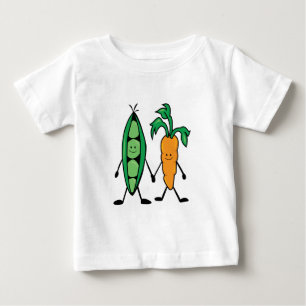 T-shirt Cenoura & ervilhas