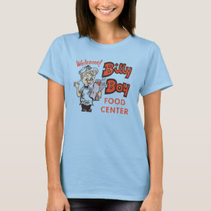 T-shirt Centro da comida do menino de Billy
