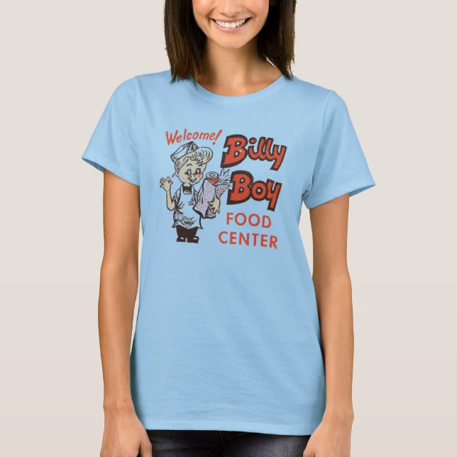 T-shirt Centro de Comida Billy Boy (Frente)