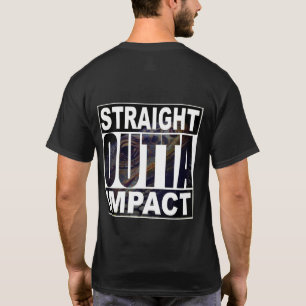 T-shirt Centro do impacto - hetero