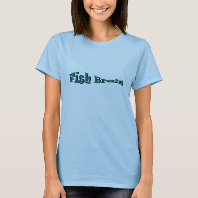 T-shirt Cérebro de Peixes (Frente)