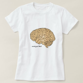 T-shirt Cérebro Humano: Analise Isto!