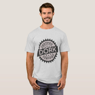 T-shirt certificado do Dork