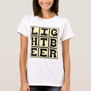 T-shirt Cerveja Light, Cerveja Saudável