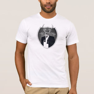 T-shirt Cervos no smoking - estada elegante