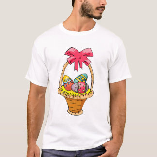 T-shirt Cesta da páscoa
