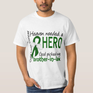 T-shirt Céu do câncer de figado necessário um cunhado d