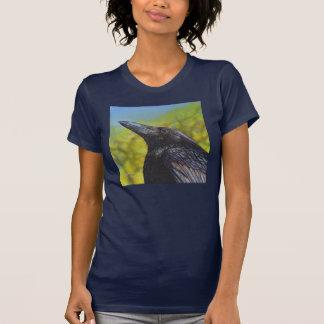 T-shirt Céu do primavera do corvo