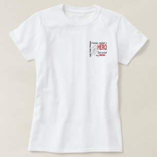T-shirt Céu necessário um câncer pulmonar da mamã do h