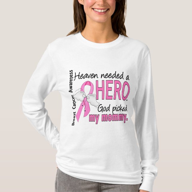 T-shirt Céu necessário um cancro da mama das mamães do (Frente)