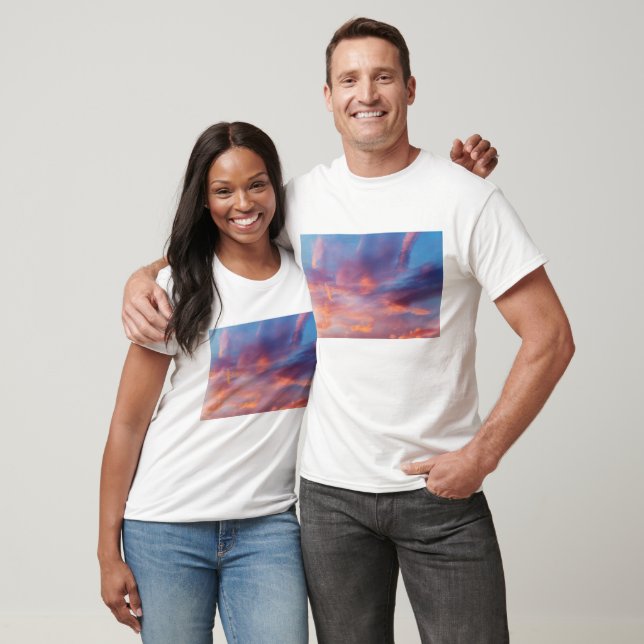 T-shirt céu sedutor (Unissex)