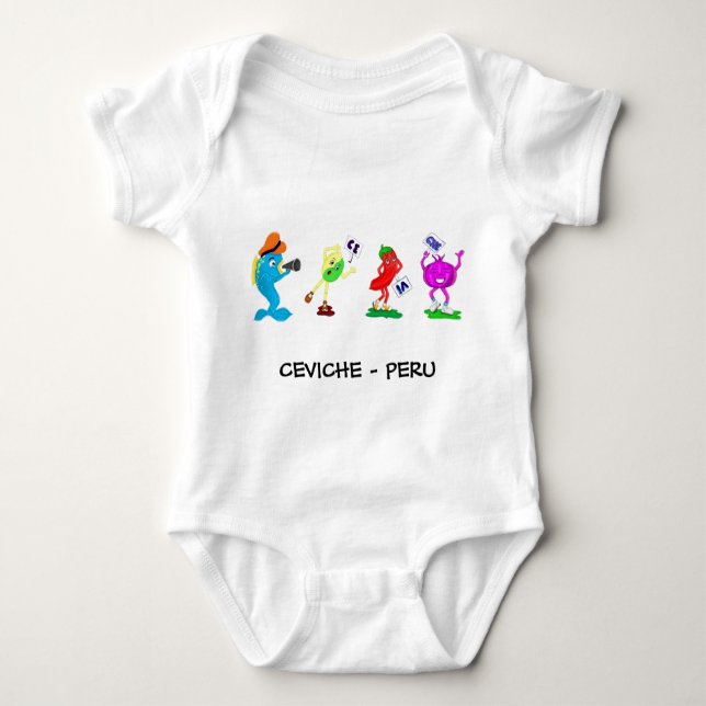 T-SHIRT CEVICHE - PERU (Frente)